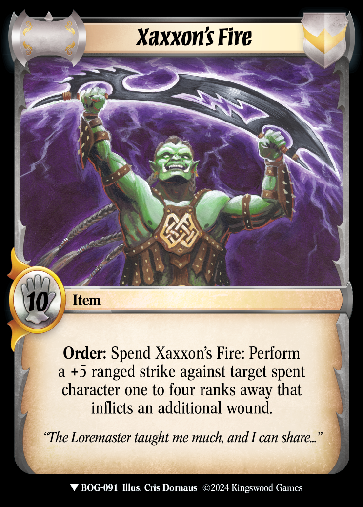 Xaxxon's Fire - Regular