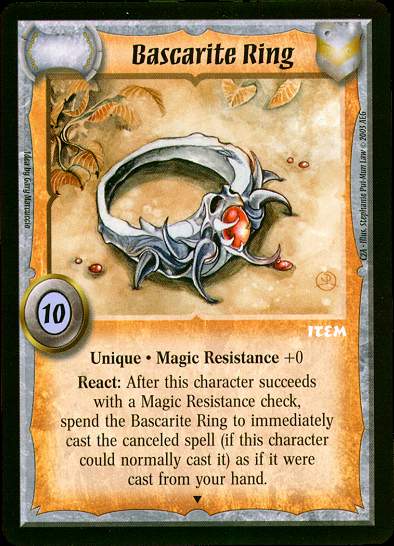 Bascarite Ring - Promo