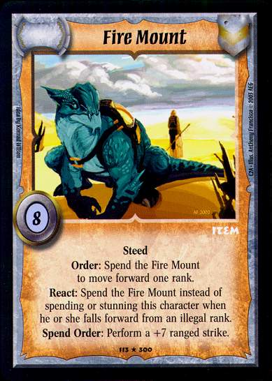 Fire Mount - Regular