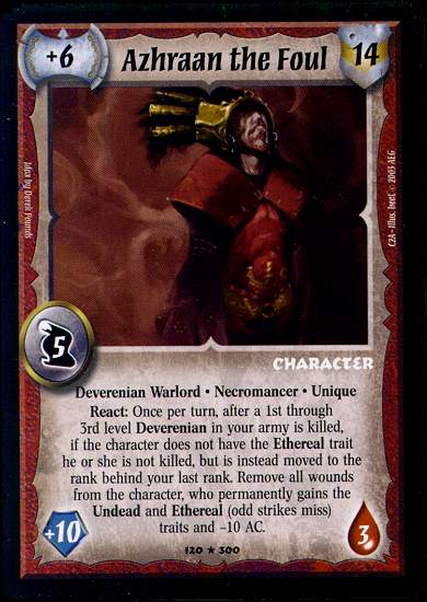 Azhraan the Foul - Regular