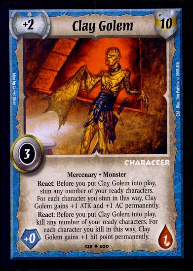Clay Golem - Regular