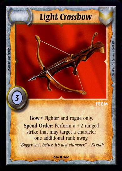 Light Crossbow - Regular