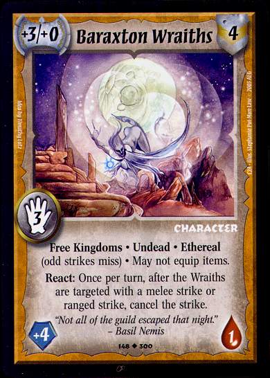 Baraxton Wraiths - Regular