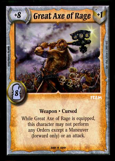Great Axe of Rage - Regular