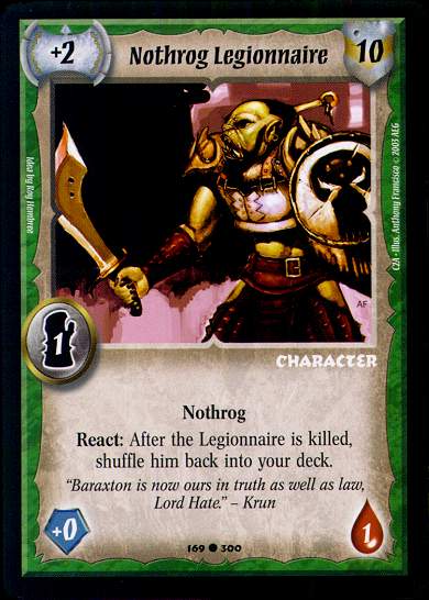 Nothrog Legionnaire - Regular