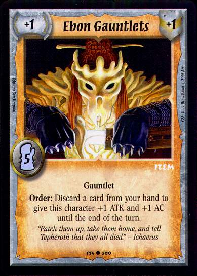 Ebon Gauntlets - Regular