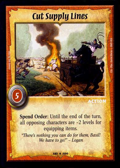 Cut Supply Lines - Regular
