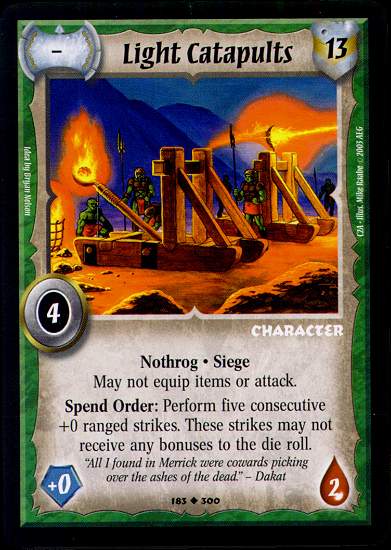 Light Catapults - Regular