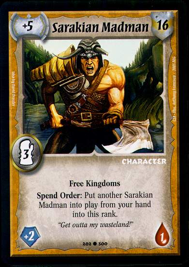 Sarakian Madman - Regular