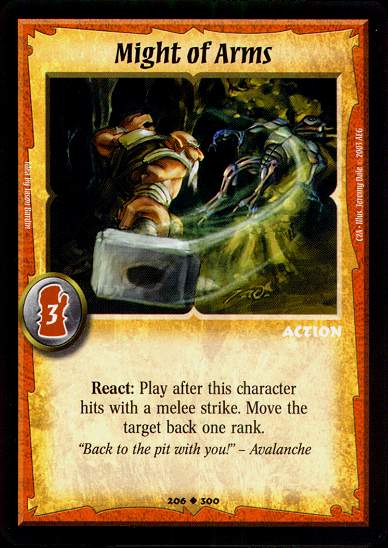 Might of Arms - Regular
