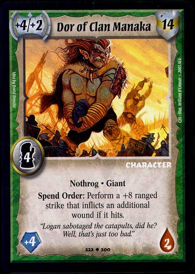 Dor of Clan Manaka - Regular