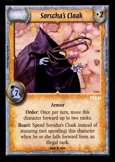 Sorscha's Cloak