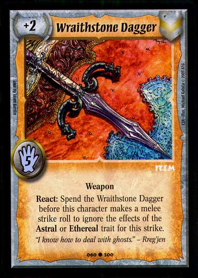 Wraithstone Dagger - Regular