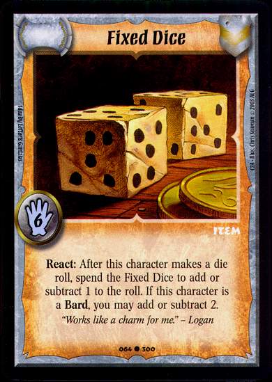 Fixed Dice - Regular