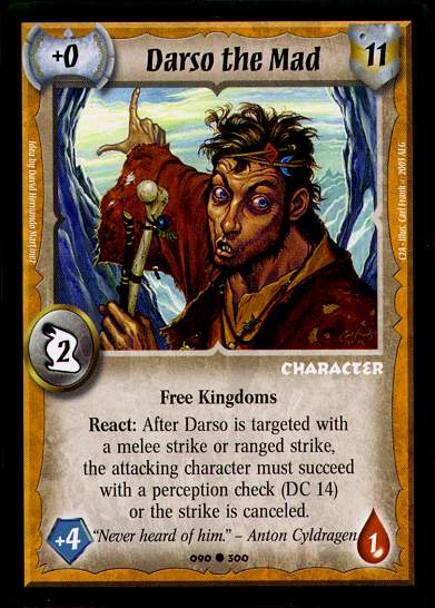 Darso the Mad - Regular