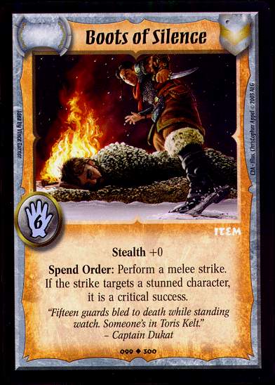 Boots of Silence - Regular
