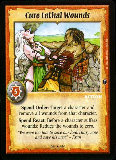 Cure Lethal Wounds