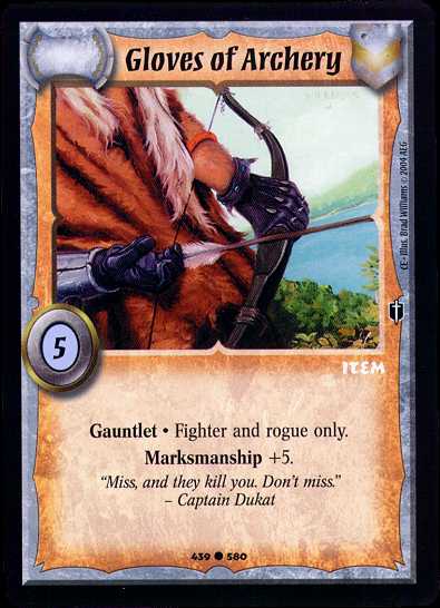 Gloves of Archery
