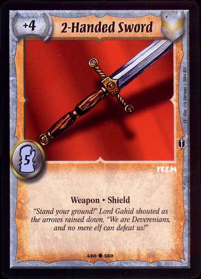 2-Handed Sword
