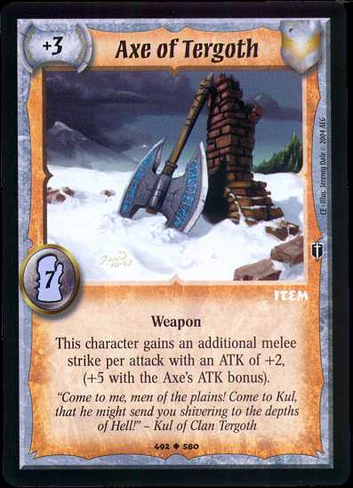 Axe of Tergoth