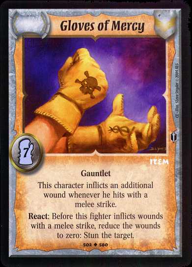 Gloves of Mercy