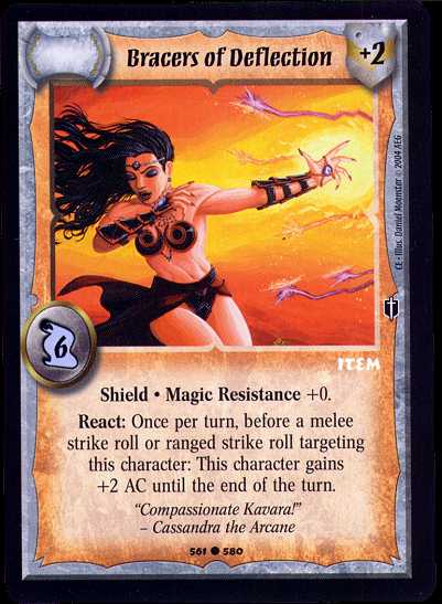 Bracers of Deflection
