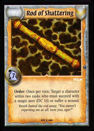 Rod of Shattering