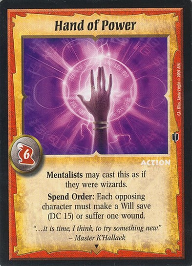 Hand of Power