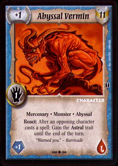 Abyssal Vermin - Regular
