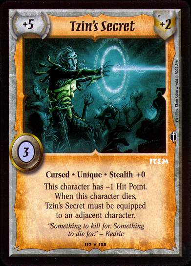Tzin's Secret - Regular