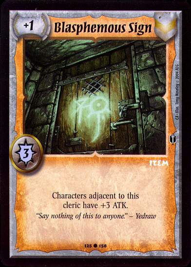 Blasphemous Sign - Regular
