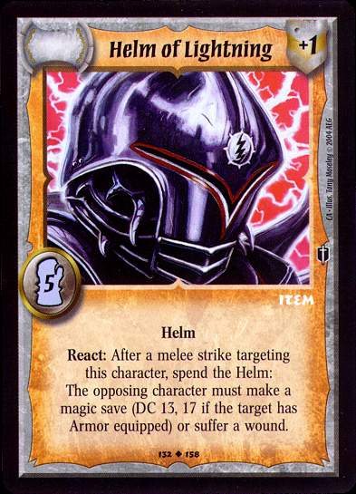 Helm of Lightning - Regular