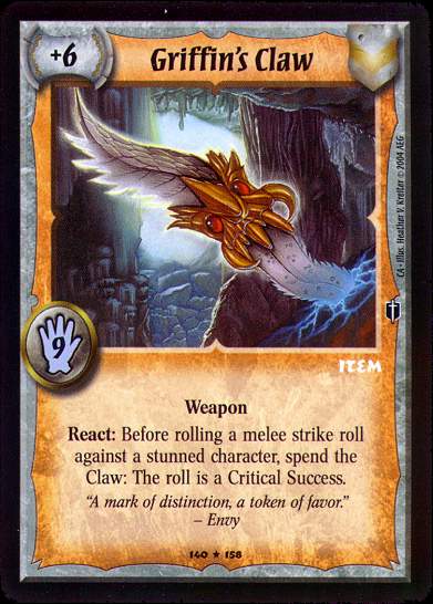 Griffin's Claw - Regular
