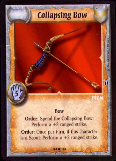 Collapsing Bow