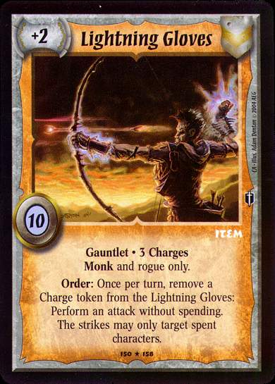 Lightning Gloves - Regular