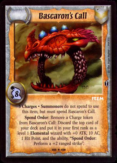 Bascaron's Call - Regular