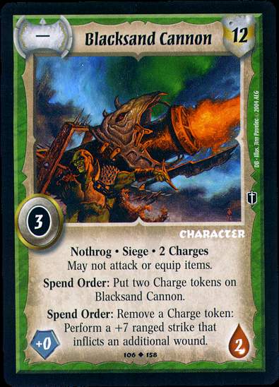 Blacksand Cannon - Regular