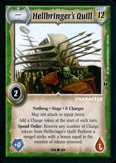 Hellbringer's Quill - Regular