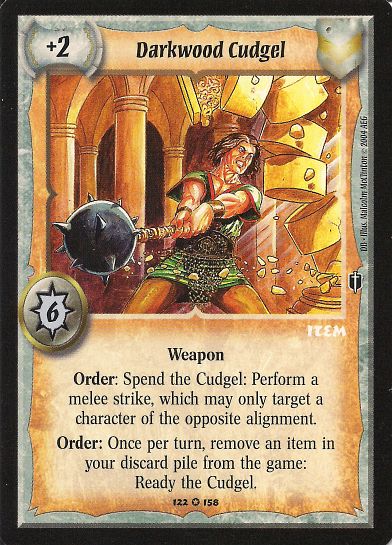 Darkwood Cudgel - Regular