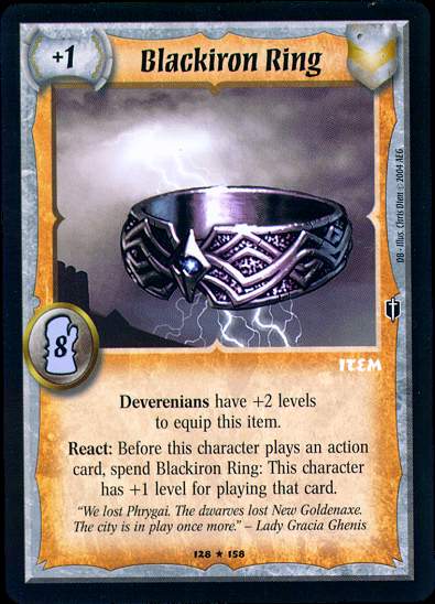 Blackiron Ring - Regular