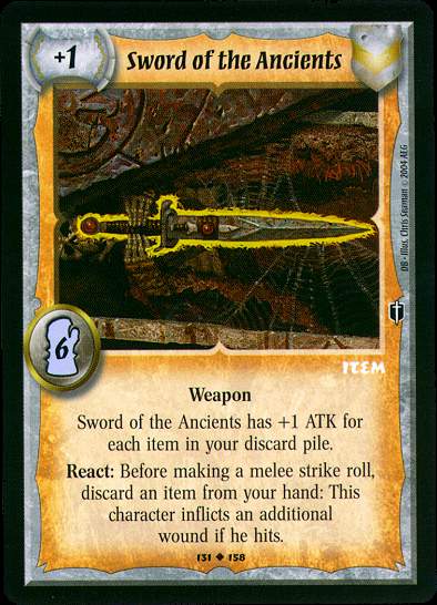 Sword of the Ancients - Regular