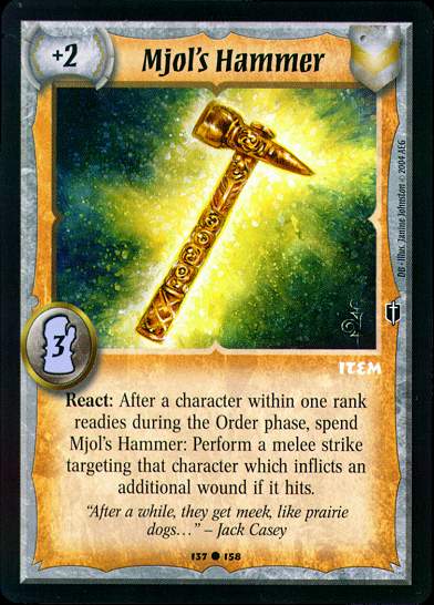 Mjol's Hammer - Regular