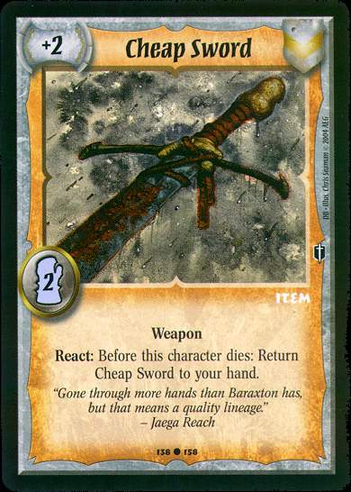Cheap Sword