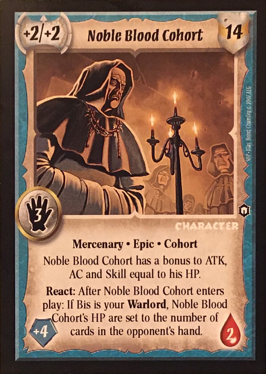 Noble Blood Cohort