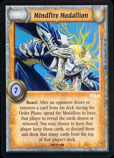Mindfire Medallion - Regular