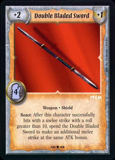 Double Bladed Sword - Regular