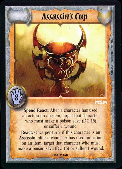 Assassin's Cup - Regular