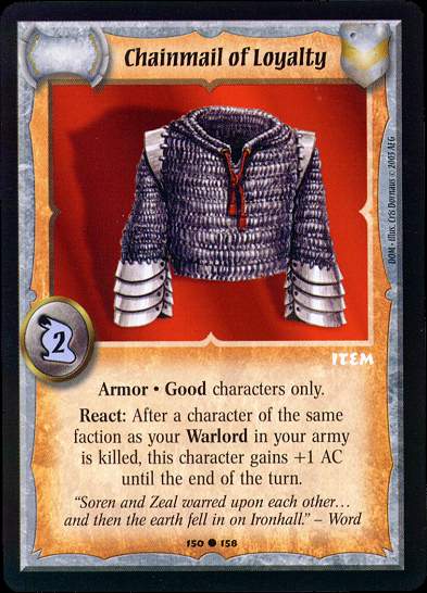 Chainmail of Loyalty - Regular