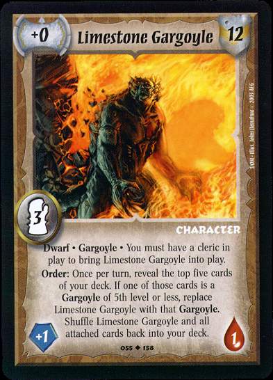 Limestone Gargoyle