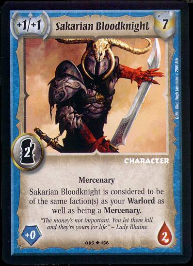 Sakarian Bloodknight - Regular